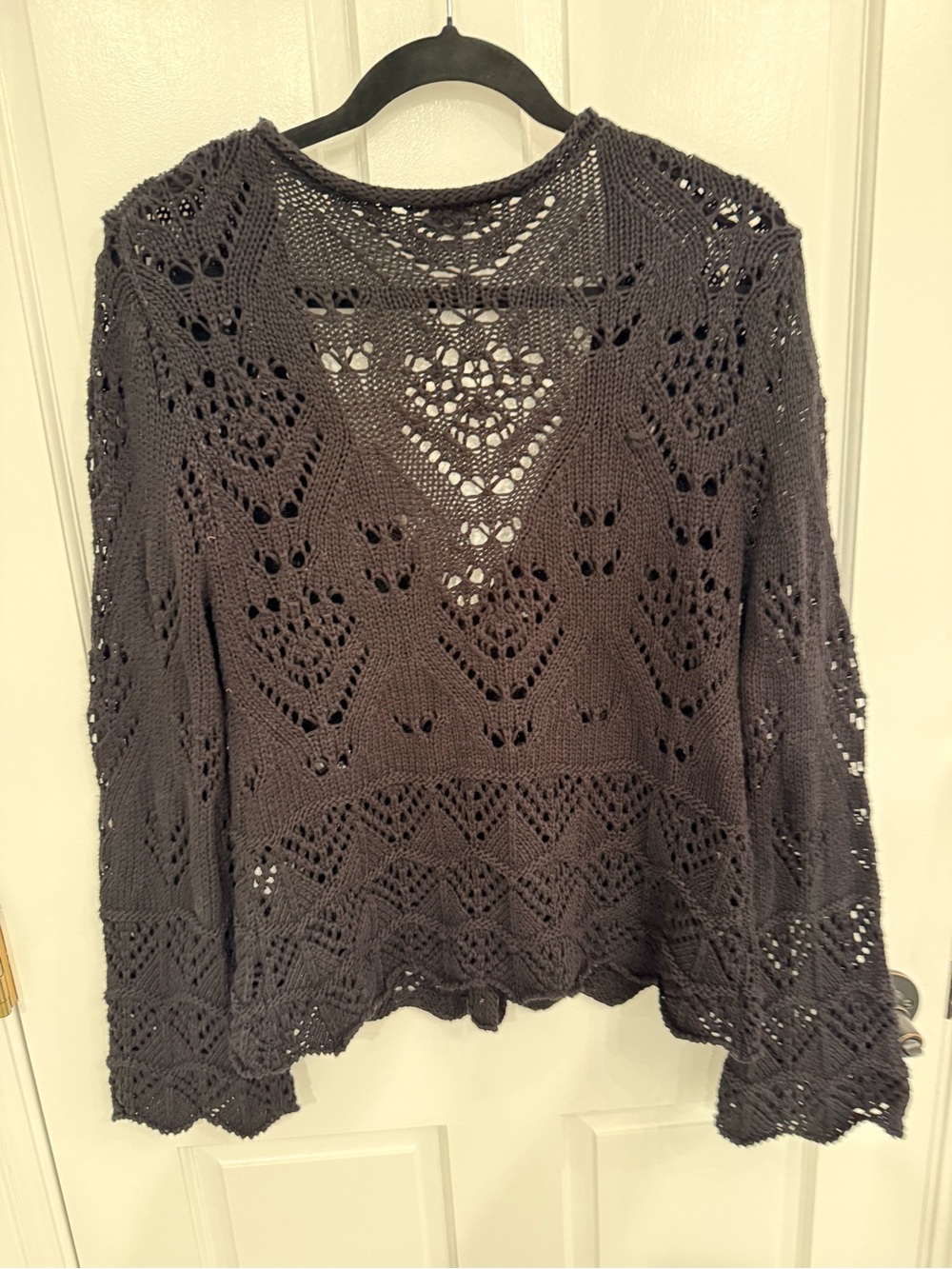 Sundance Open-Knit Button Cardigan Sweater - Picture 5 of 5